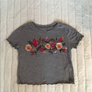 Hollister Ruffle Tee Shirt
